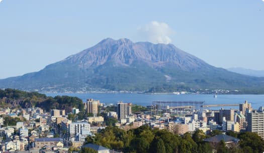 画像:桜島