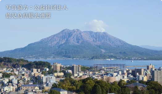 画像:桜島